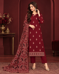 BAREEZE 281 Luxury Dhanak 3PC Embroidered Collection