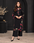 Luxury Dhanak Chikankari 3 Piece Suit
